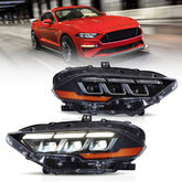 VLAND LED Headlights For Ford Mustang 2018-2023 Canada