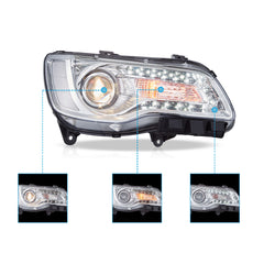 Clearance-2011–2023 Chrysler 300 Chrome Headlight Canada