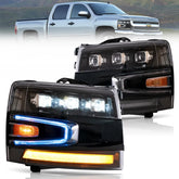 VLAND LED Headlights For 2007-2013 Chevrolet Silverado 1500 2500HD 3500HD Canada