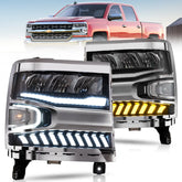 VLAND LED Headlights For Chevrolet Silverado 1500 2016-2018 Canada