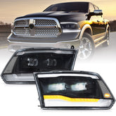 VLAND OEM Style LED Headlights For 2009-2018 RAM 1500 2500 3500