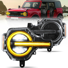 VLAND LED Headlights For 2021-2024 Ford Bronco Canada