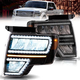 VLAND LED Reflection Bowl Headlights For 2009-2014 Ford F150 Canada