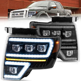 VLAND LED Matrix Projector Headlights For Ford F150 2009-2014 Canada