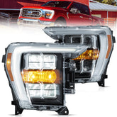 VLAND LED Reflection Bowl Headlights For 14th Gen 2021-2024 Ford F150 Canada