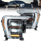VLAND LED Matrix Headlights For 2021-2024 Ford F150 Canada