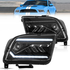 VLAND LED Dual Beam Headlights For Ford Mustang 2005-2009 Canada