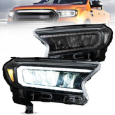 VLAND LED Reflection Bowl Headlights For 2016-2022 PX Ford Ranger