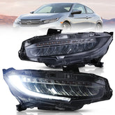VLAND LED Headlights For 2016-2021 Honda Civic Canada