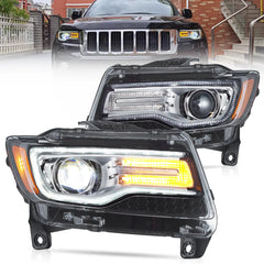 VLAND LED Headlights For 2011-2013 Jeep Grand Cherokee (WK2) Canada