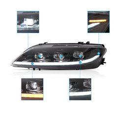 VLAND Full LED Headlights For 2002-2008 Mazda 6 Canada