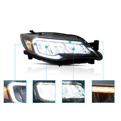VLAND LED Headlights For 2008-2014 Subaru Impreza WRX Canada