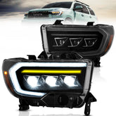 VLAND LED Matrix Headlights For 2007-2013 Toyota Tundra & 2008-2020 Toyota Sequoia