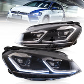 VLAND Full LED Headlights for 2015-2017 Volkswagen Golf MK7 Canada