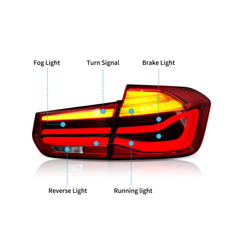 VLAND LED Tail Lights For 2012-2019 BMW 3 Series F30 F80 F35 Canada
