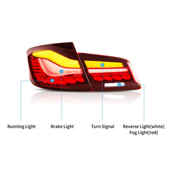 VLAND OLED Taillights For 2011-2017 BMW 5 Series M5 F10/F18 Canada