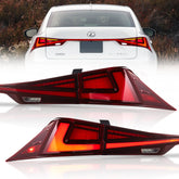 Clearance-2014-2019 lexus IS 250 200t 300h F Sport LED Red Taillights Canada