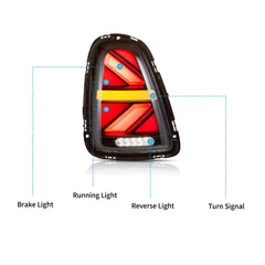 VLAND LED Taillights For 2007-2013 Mini Cooper(Hatch) R56-R59 Canada