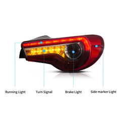 VLAND LED Tail Lights for 2012-2021 Toyota 86 & Subaru BRZ & Scion FR-S Canada
