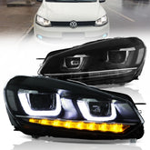 VLAND LED Headlights For 2009-2014 Volkswagen Golf 6 MK6 Canada