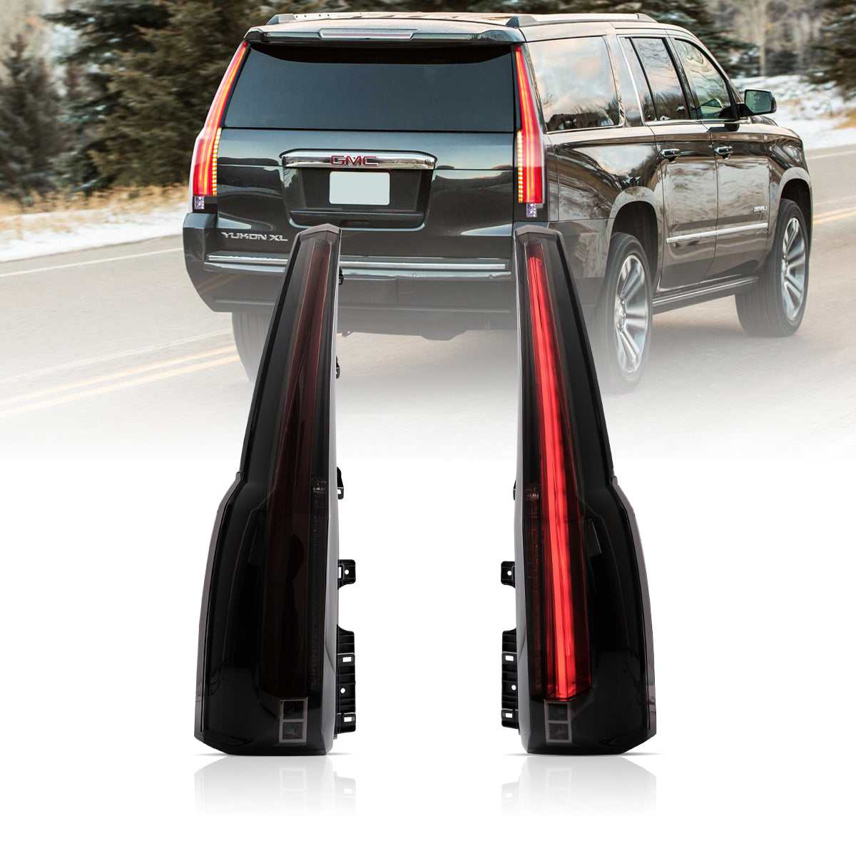 VLAND LED Tail Lights For 2015-2020 GMC Yukon | Denali SUV Canada