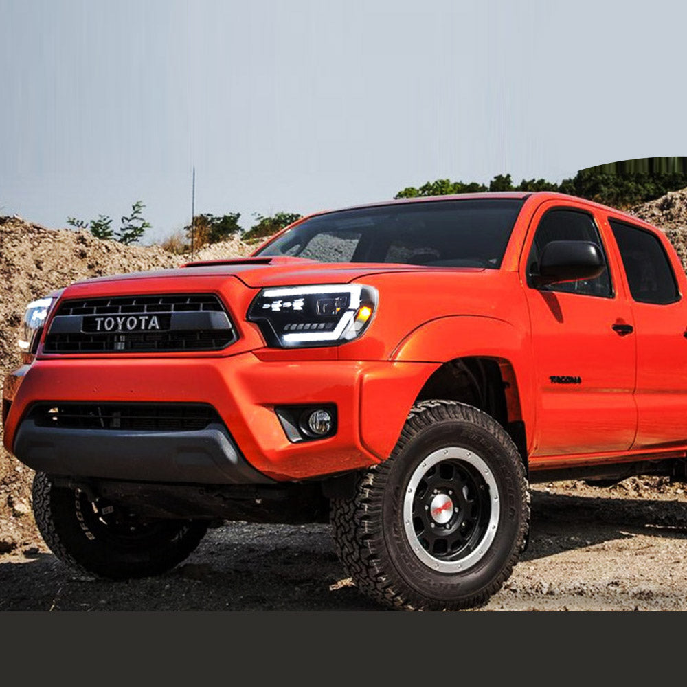 VLAND LED Headlights For 2012-2015 Toyota Tacoma with Start-up Animation Canada
