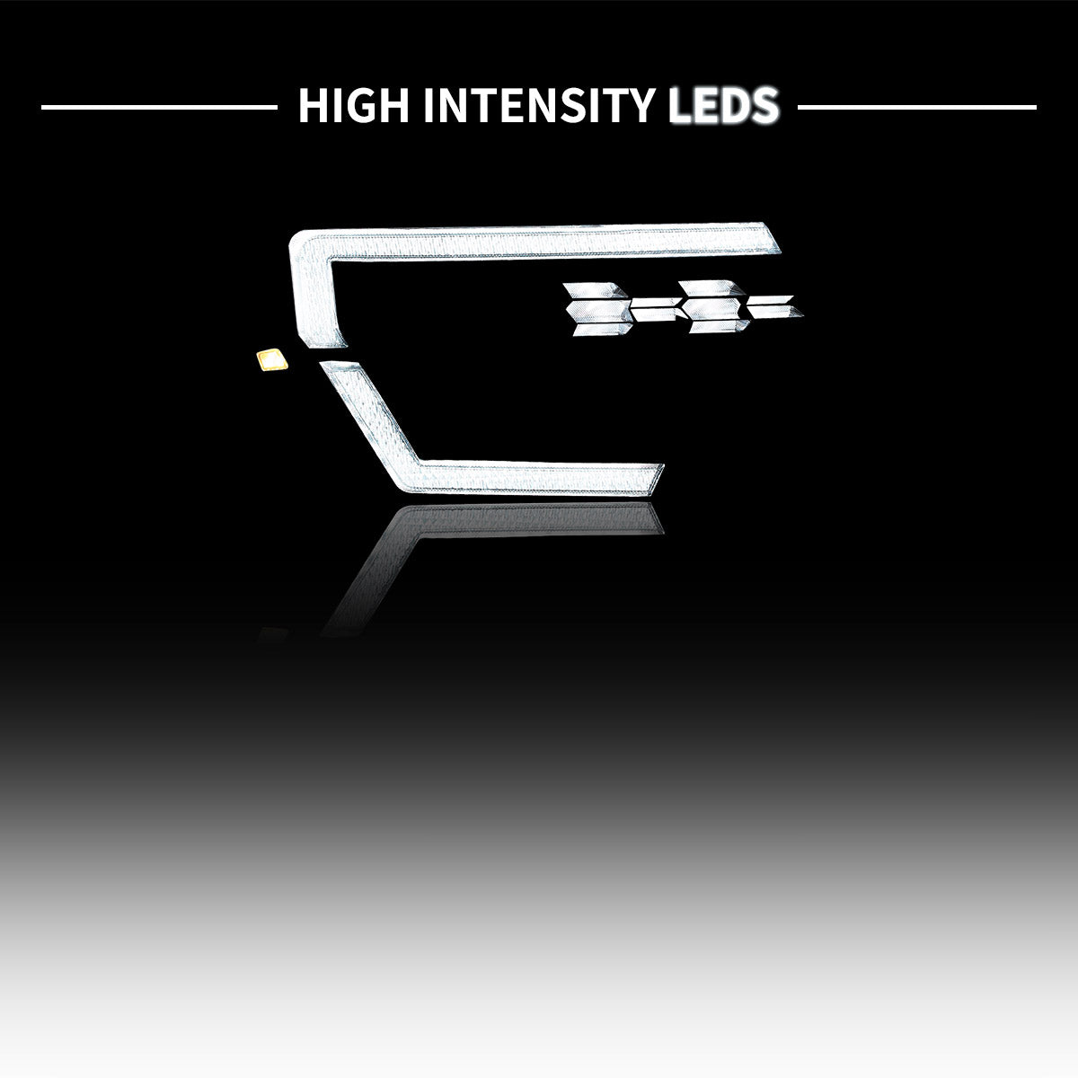 VLAND LED Headlights For 2012-2015 Toyota Tacoma with Start-up Animation Canada