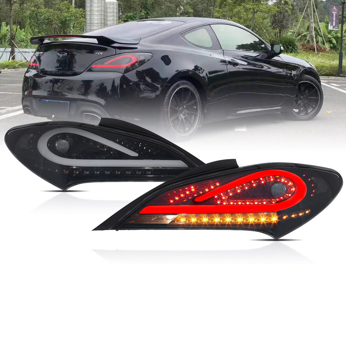 VLAND LED Taillights For 2010-2016 Hyundai Genesis Coupe Canada