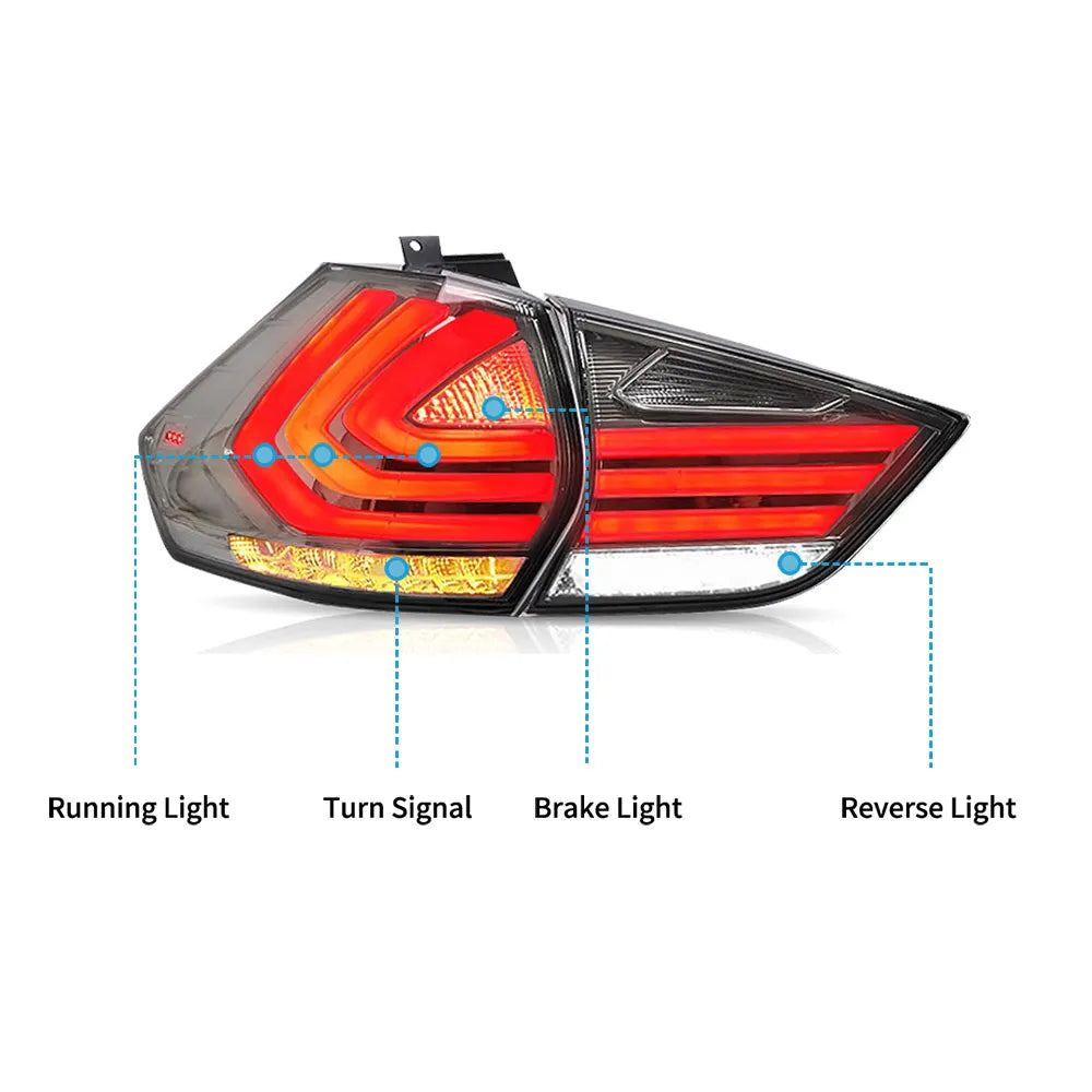VLAND LED Taillights For 2014-2019 Nissan Rogue Canada