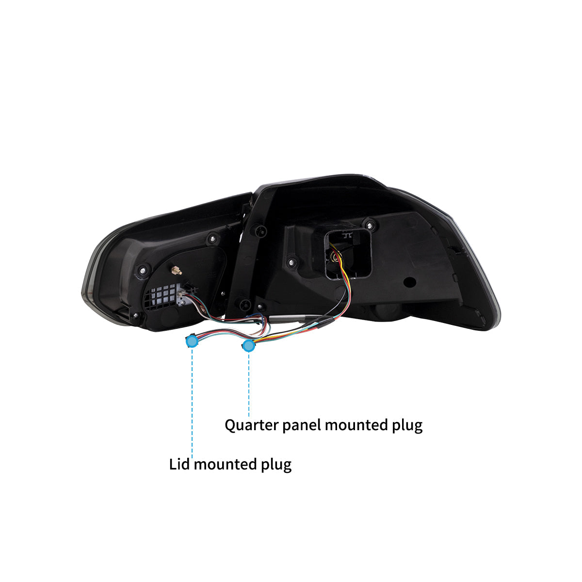 VLAND LED Tail Lights for Volkswagen Golf 6 MK6 2009-2014 (GTS Style) Canada