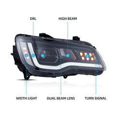 VLAND LED Headlights For 2011–2023 Chrysler 300 Canada