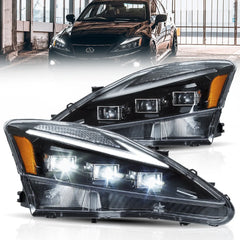 Vland Full LED Headlights For 2006-2013 Lexus IS250, IS350, ISF Canada