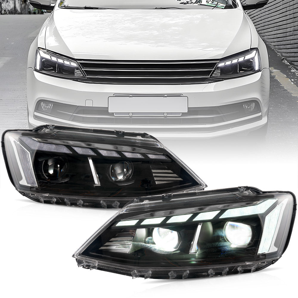 VLAND LED Headlights For 2012-2018 Volkswagen Jetta/Sagitar MK6 Canada