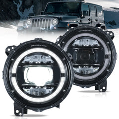 VLAND LED Headlights For 2018-2023 Jeep Wrangler & Gladiator JT Canada
