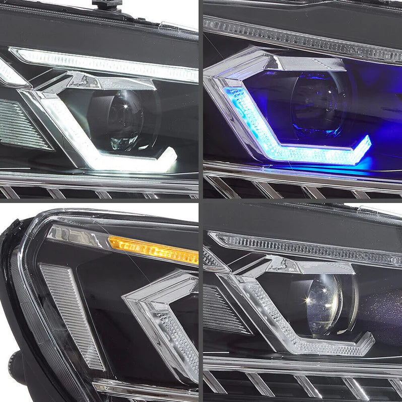 VLAND LED Headlights For 2011-2015 Volkswagen Passat Halogen Model Canada