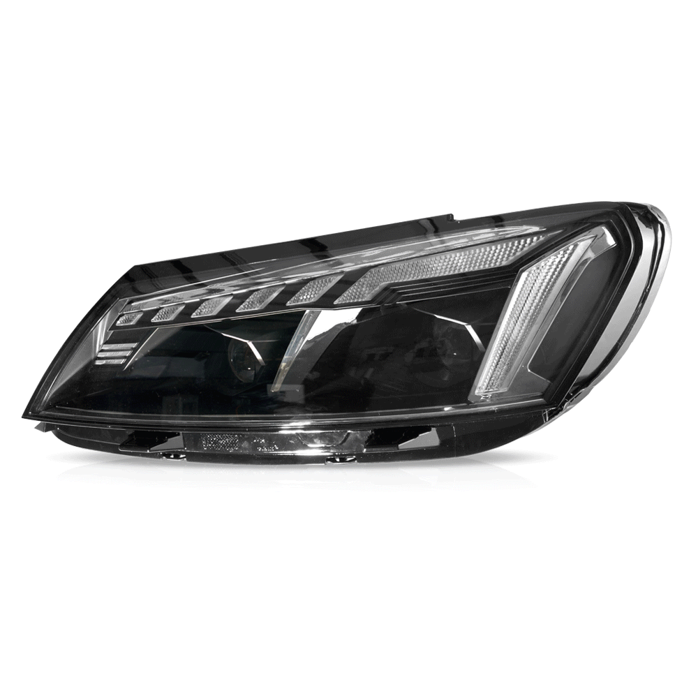 VLAND Black LED Headlights For 2011-2015 Volkswagen Passat Canada