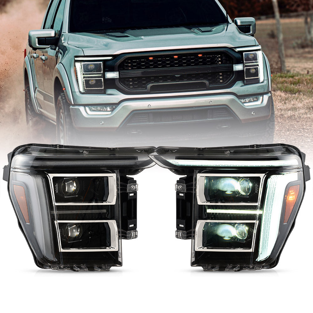 VLAND Bi-LED Headlights For 2021 2022 2023 Ford F150 Canada