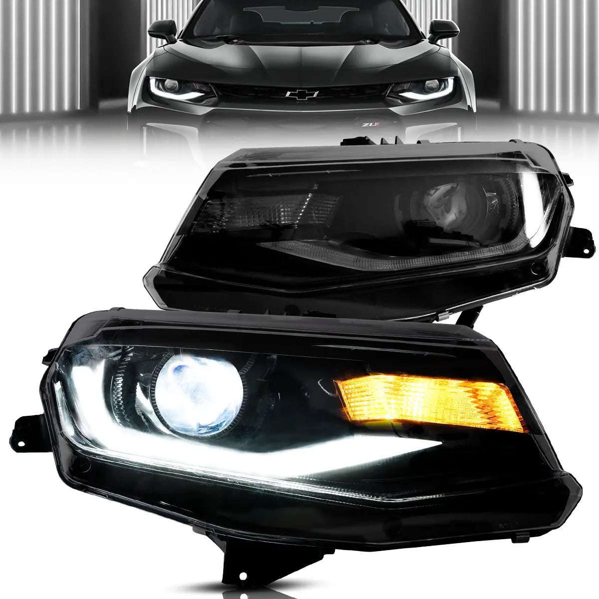 VLAND LED Headlights For Chevrolet [chevy] Camaro 2016-2018 Canada