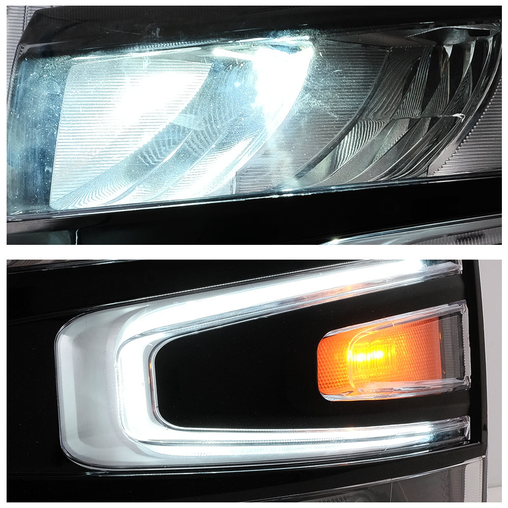 VLAND LED Headlights 2007-2013 Chevrolet Silverado 1500 2500HD 3500HD Canada