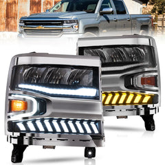 VLAND LED Headlights For Chevrolet Silverado 1500 2016-2018 Canada