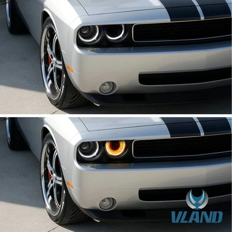 VLAND LED Headlights For Dodge Challenger 2008-2014 Canada