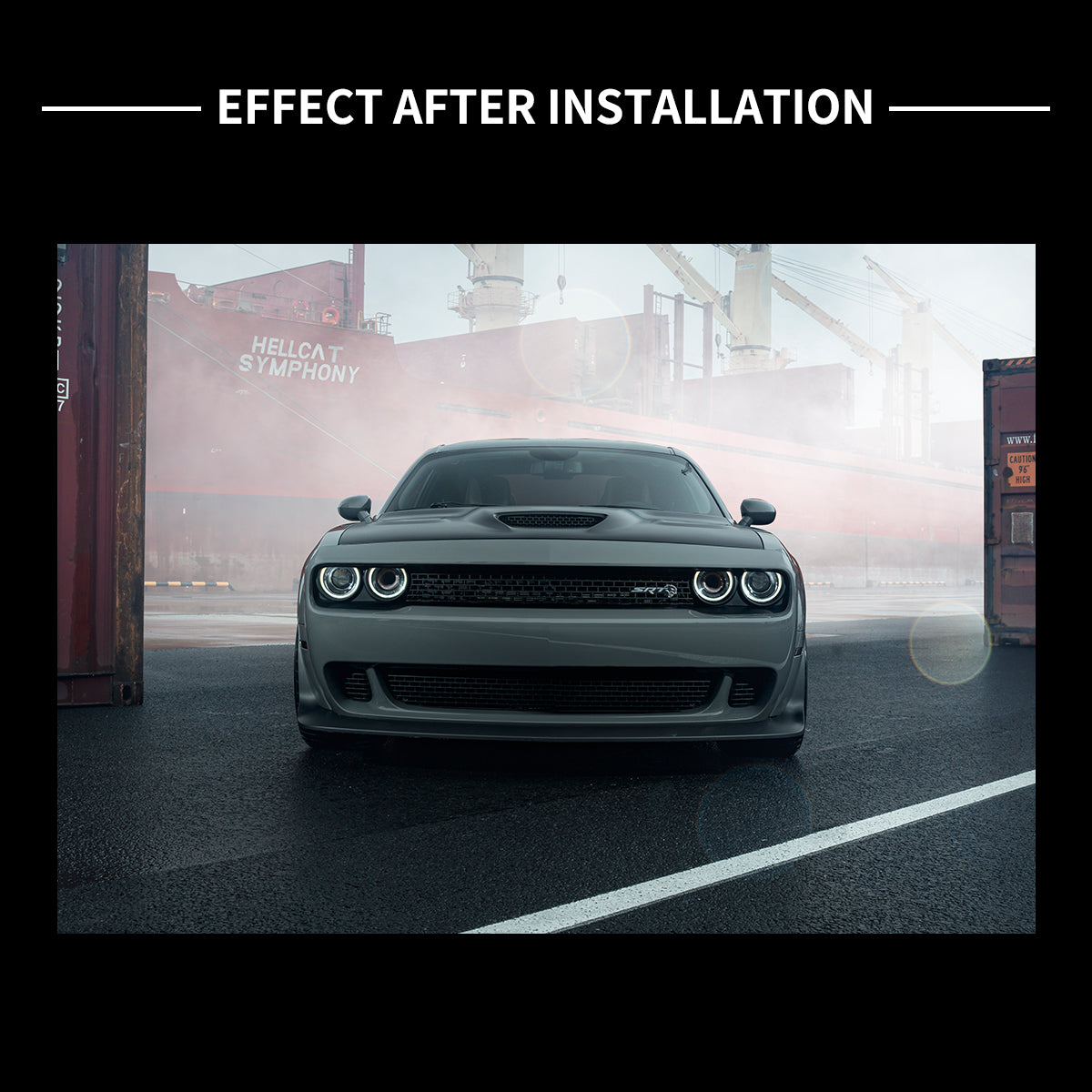 VLAND LED Headlights For Dodge Challenger 2008-2014 Canada