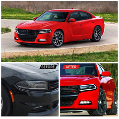 VLAND LED Headlights For 2015-2023 Dodge Charger Canada