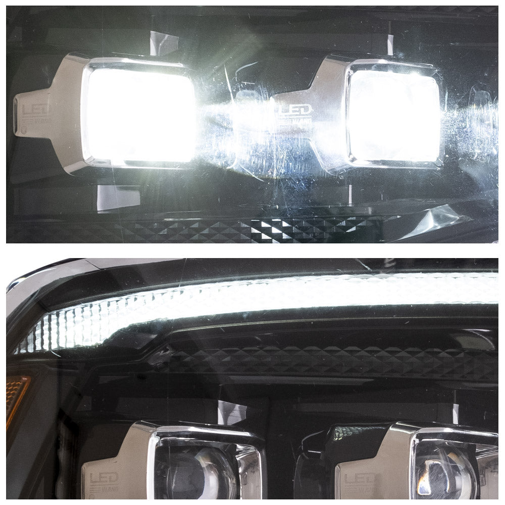 VLAND Sequential LED Headlights For 2009-2018 Dodge RAM 1500 2500 3500 Canada