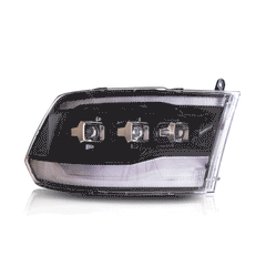 VLAND Sequential LED Headlights For 2009-2018 Dodge RAM 1500 2500 3500 Canada
