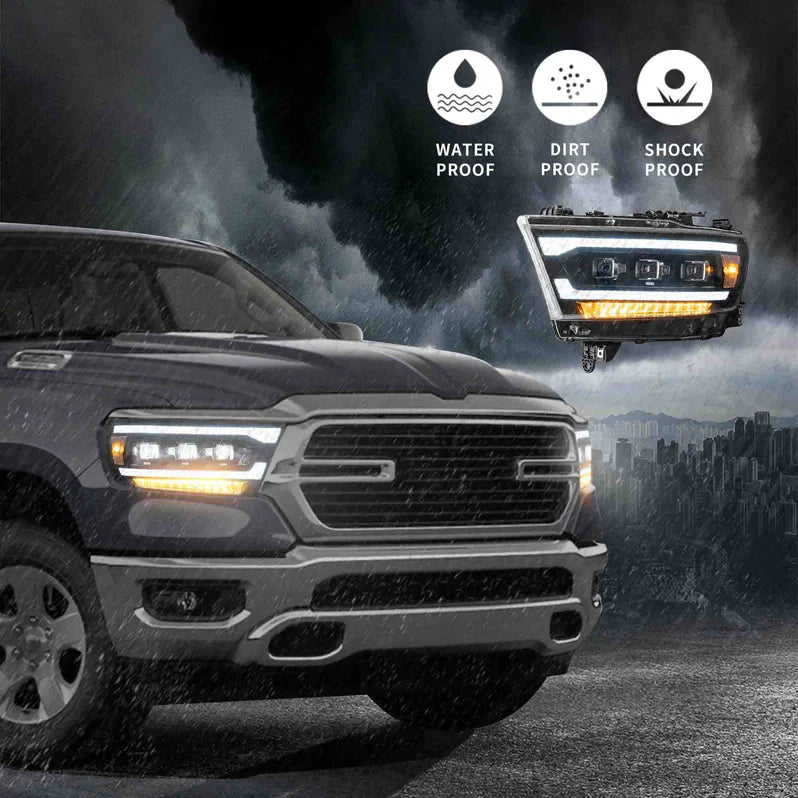 VLAND LED Headlights For Dodge RAM 1500 2019-2024 Canada