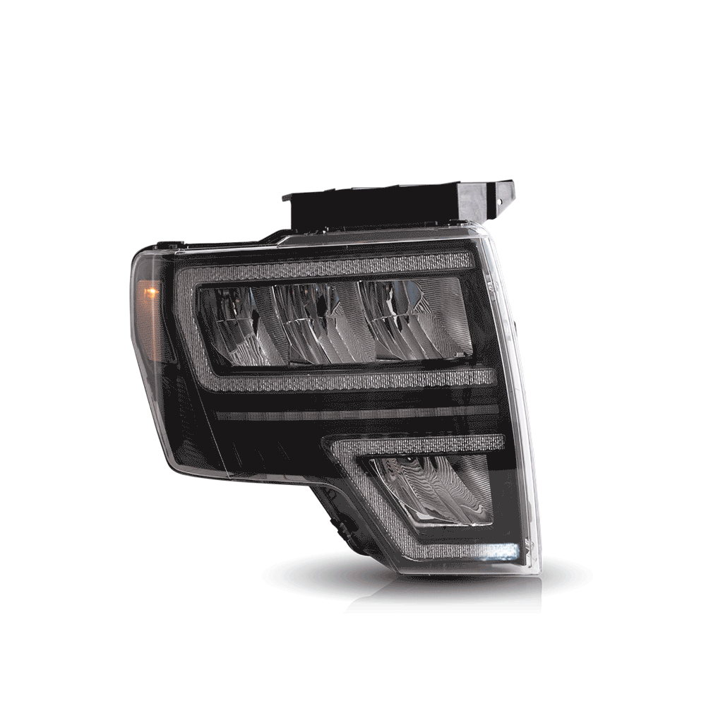 VLAND LED Reflection Bowl Headlights For 2009-2014 Ford F150 Canada