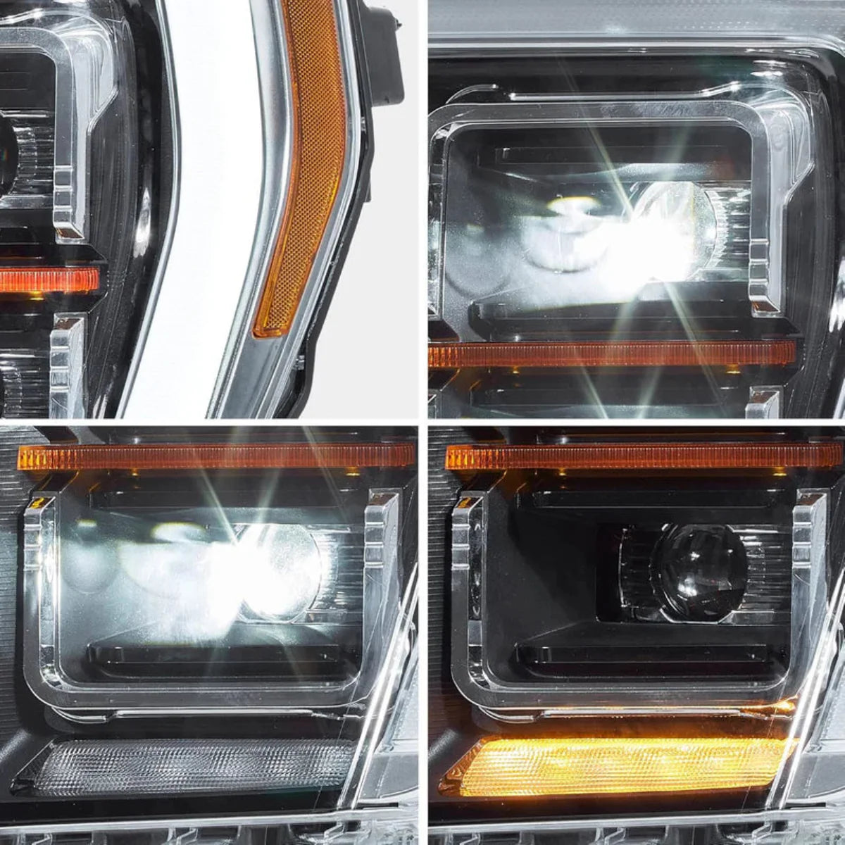 VLAND LED Matrix Headlights For 2021-2024 Ford F150 Canada