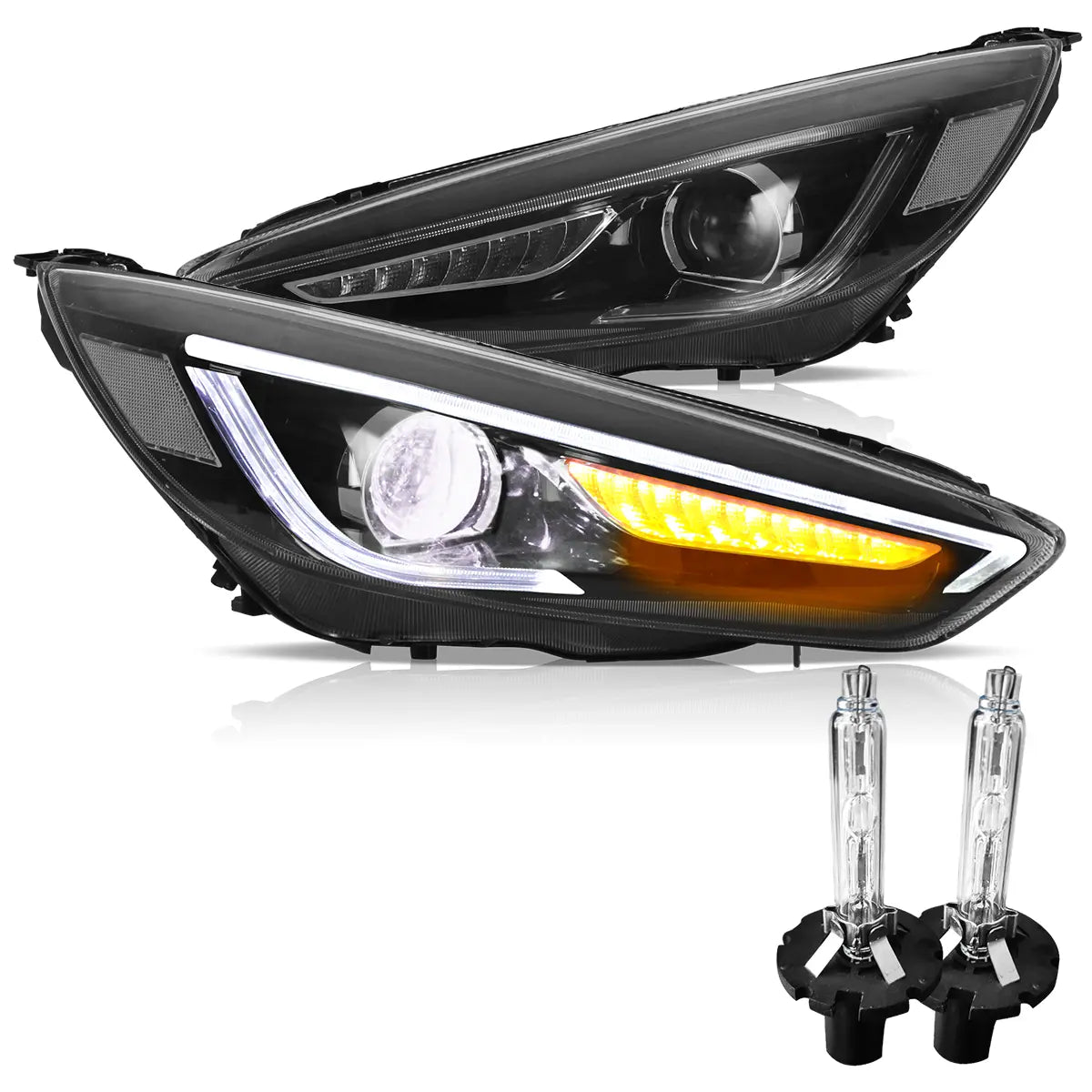 VLAND LED Headlights for 2015-2019 Ford Focus Mk III Facelift (mk 3.5) Canada