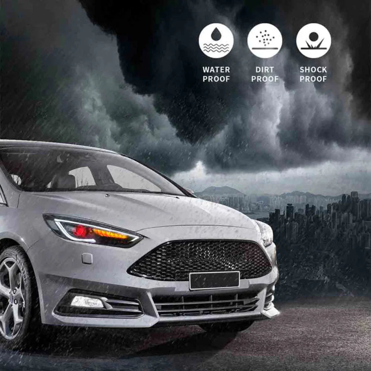 VLAND LED Headlights for 2015-2019 Ford Focus Mk III Facelift (mk 3.5) Canada